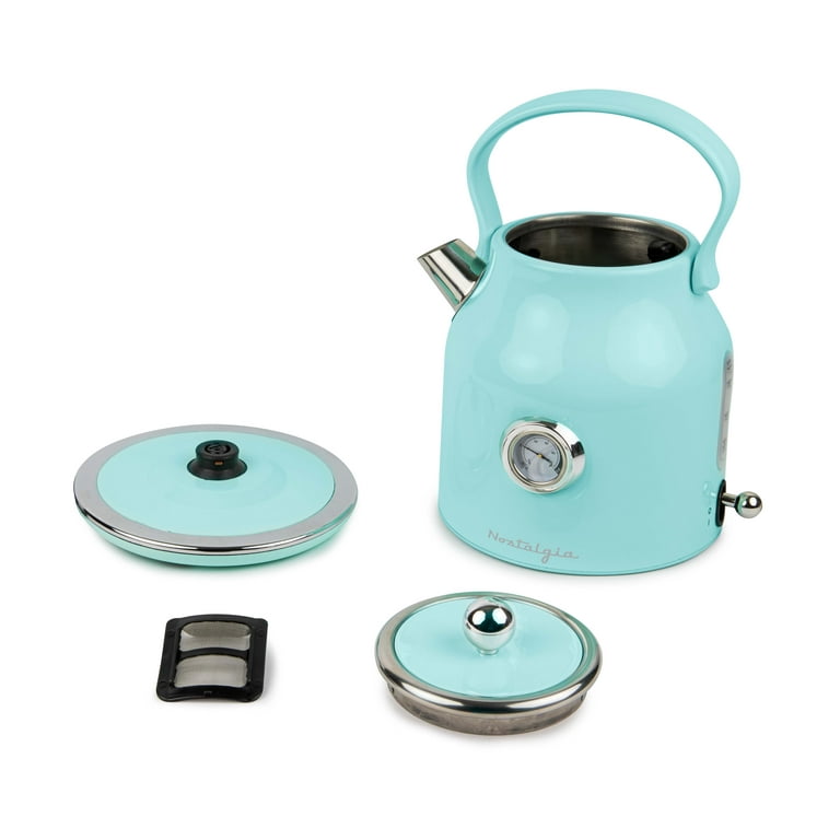 Nostalgia Electric Water Kettle, Capacity