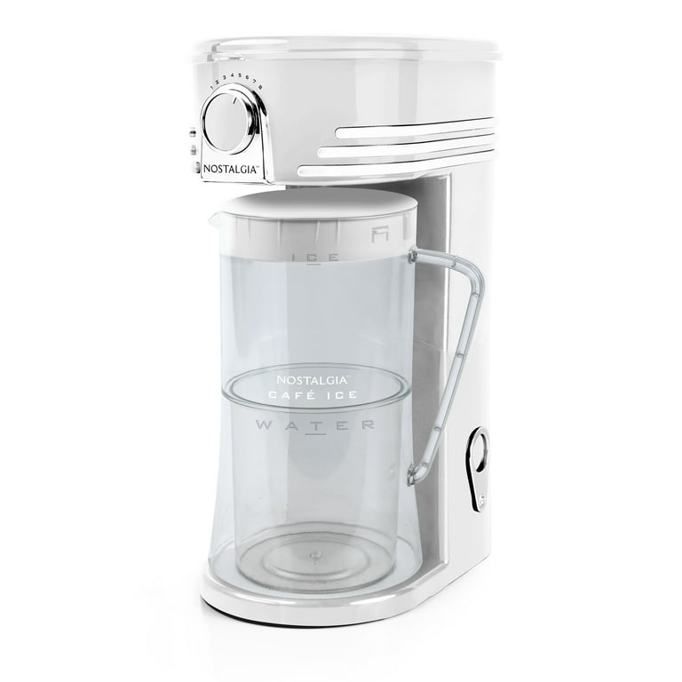 Nostalgia Iced Coffee and Tea Brewing System with Plastic Pitcher