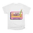 thumbnail image 1 of Nostalgia Cassette Mixtape T-Shirt Tee Gift For Him Merch For Her Apparel For Friend, 1 of 2
