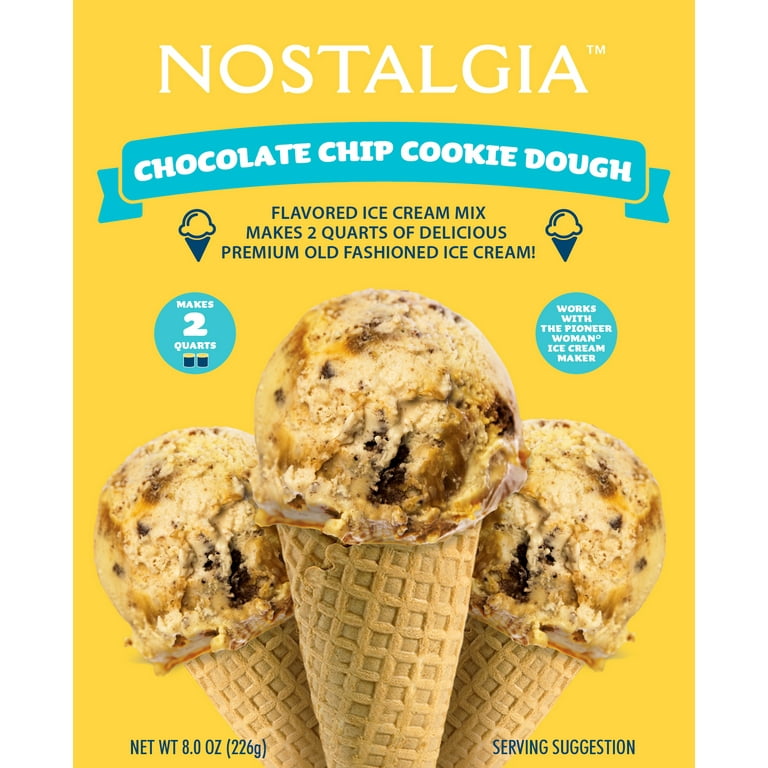 Nostalgia Premium Vanilla Crème Ice Cream Mix, 8 oz