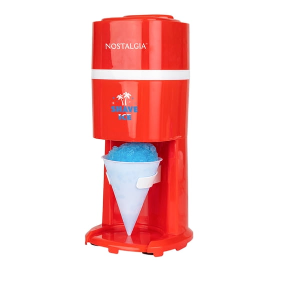 Nostalgia Electric Ice Shaver, Red