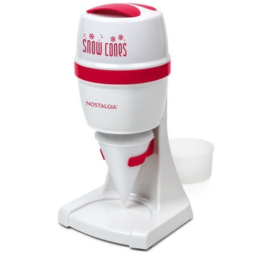 Nostalgia Electric Snow Cone Maker, Red