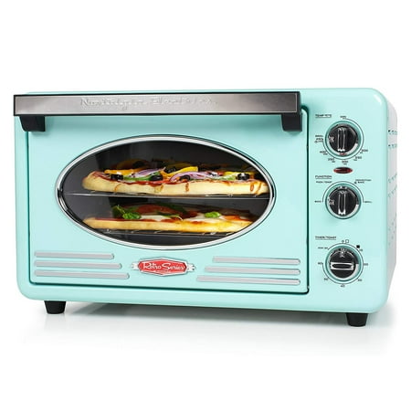 Nostalgia - RTOV2AQ Retro 12-Slice Convection Toaster Oven - Aqua
