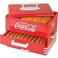 thumbnail image 1 of Nostalgia HDS248COKE 1200 W 12.75" x 9.25" x 11.25" 24 “Hot Dog Capacity” Hot Dog Steamer, 1 of 4