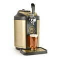 Nostalgia Homecraft on Single Tap Beer Growler Cooling System, Gold