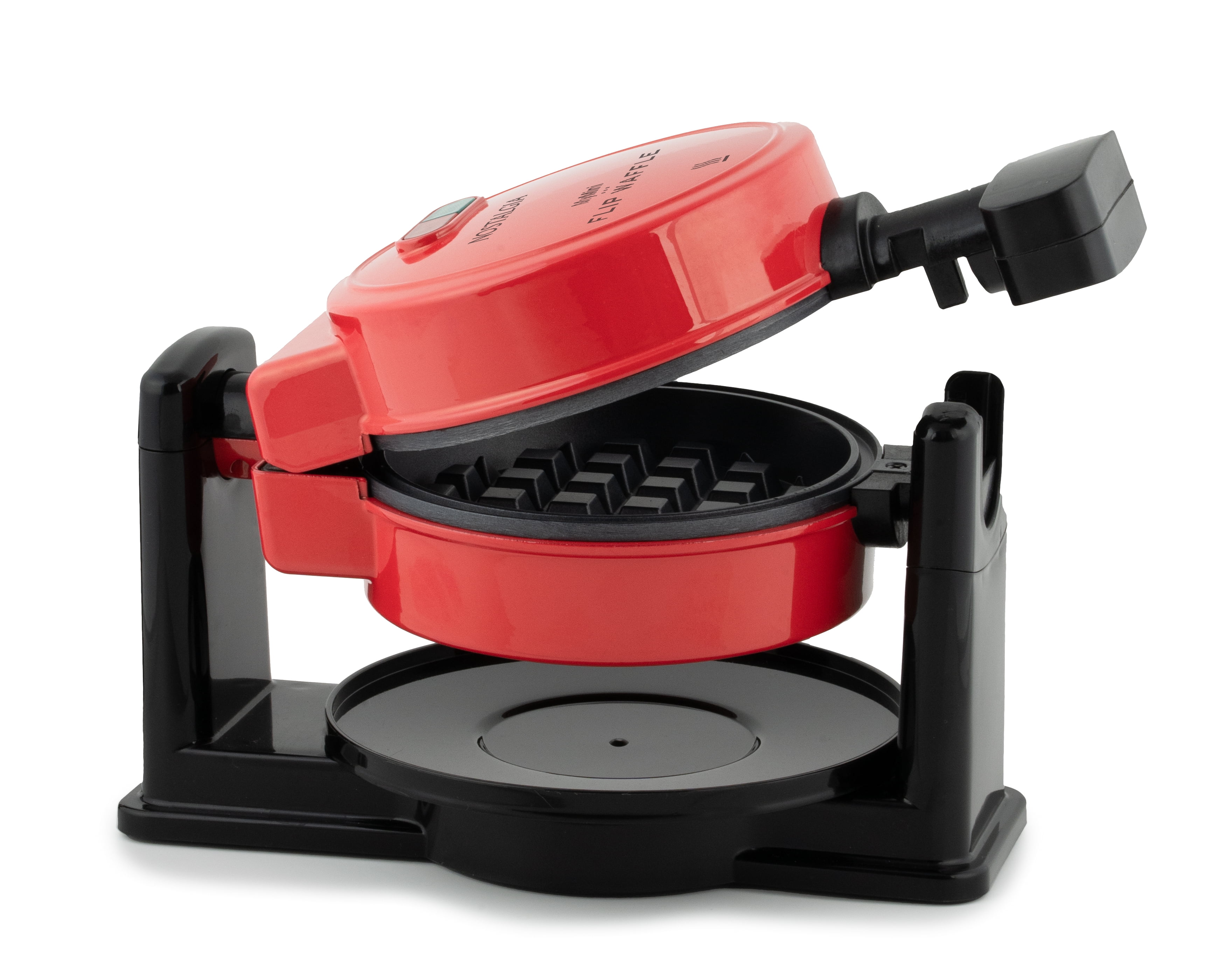 Nostalgia MFLPWF5RD MyMini Flip Belgian Waffle Maker, Red