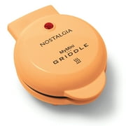 Nostalgia MGD5OR My Mini Personal Electric Griddle - Eggs, Omelets, Pancakes - Orange