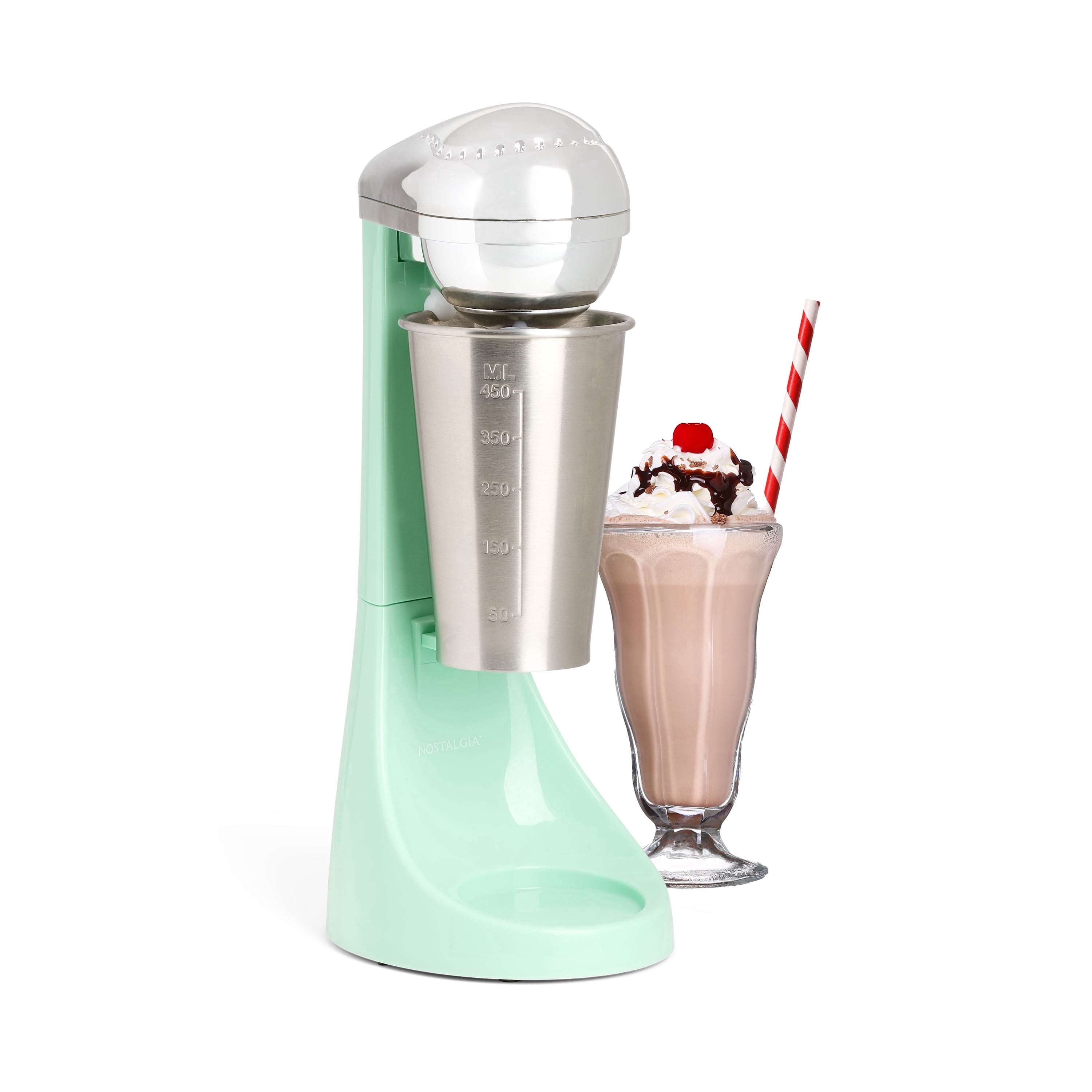 Nostalgia, Two-Speed Electric Milkshake Maker, Jadeite, 100W