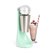 Nostalgia Retro Drink Mixer, 16 oz Milkshake Maker with Stainless Steel Cup and Rod, 100W, Jade