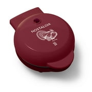 Nostalgia My Mini Turkey Waffle Maker, Cranberry