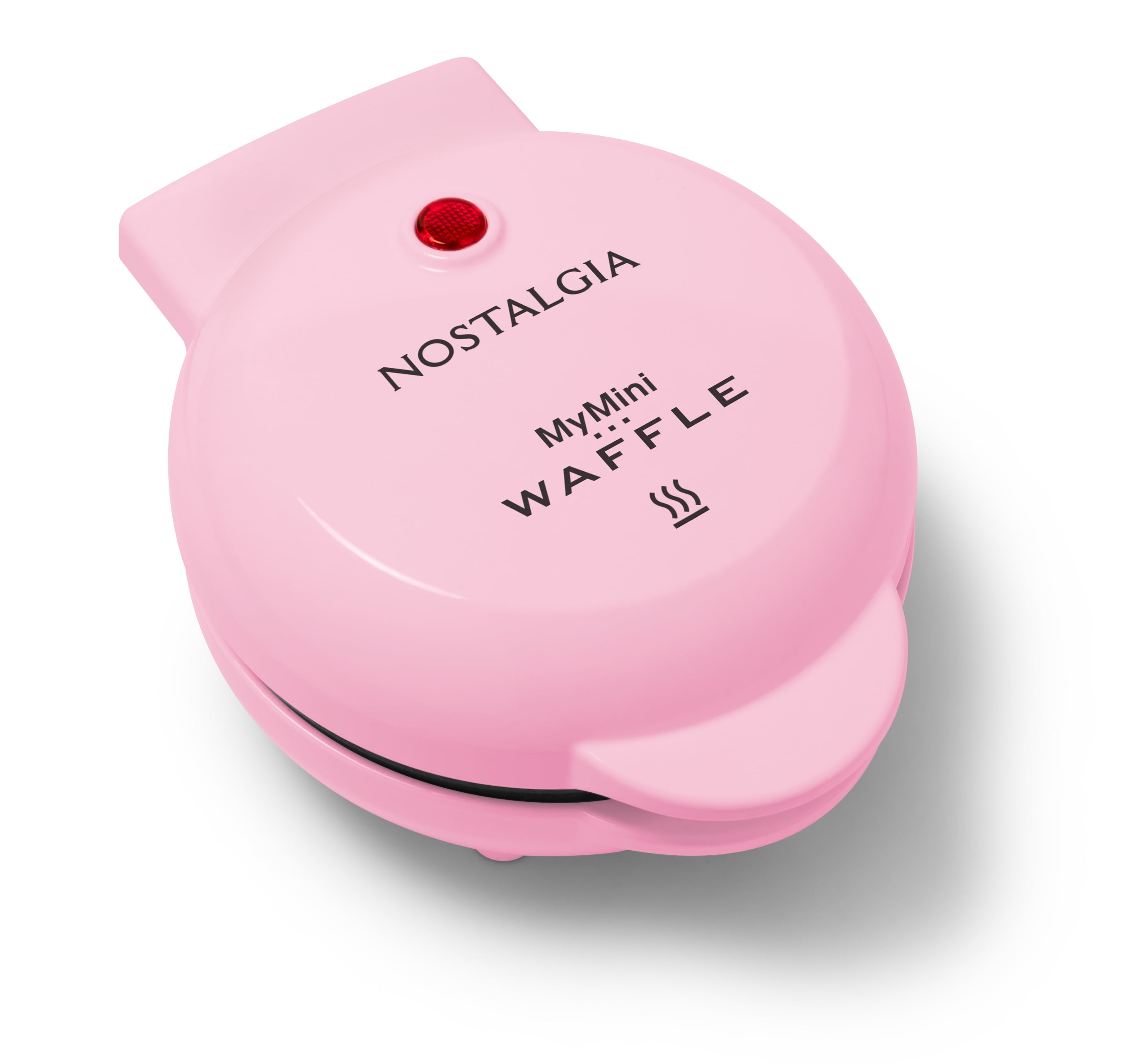 Nostalgia MyMini Waffle Electric Waffle Maker, Pink