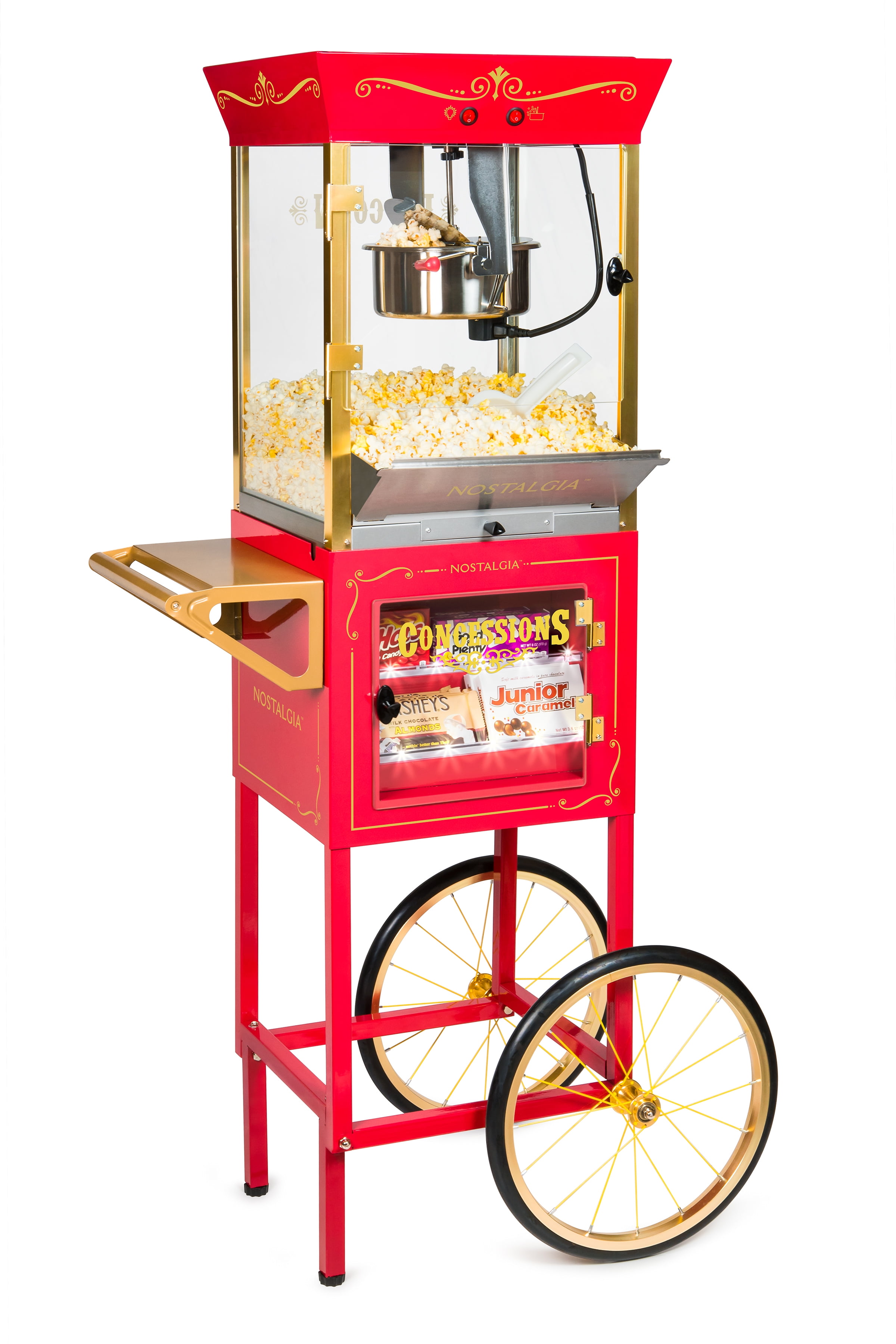 Nostalgia Popcorn Machine Stand