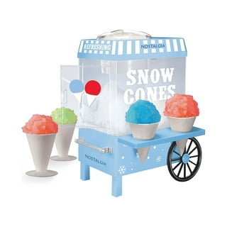 Fugacal Ice Crusher, Watertight Snow Cone Maker Crushed Ice Maker Ice Maker  Crushed Ice Portable For Home School Office Travel 