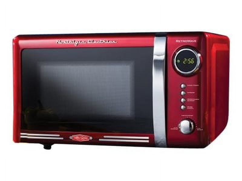 Nostalgia RMO770RED Retro Series 0.7 Cu. Ft. 700W Microwave
