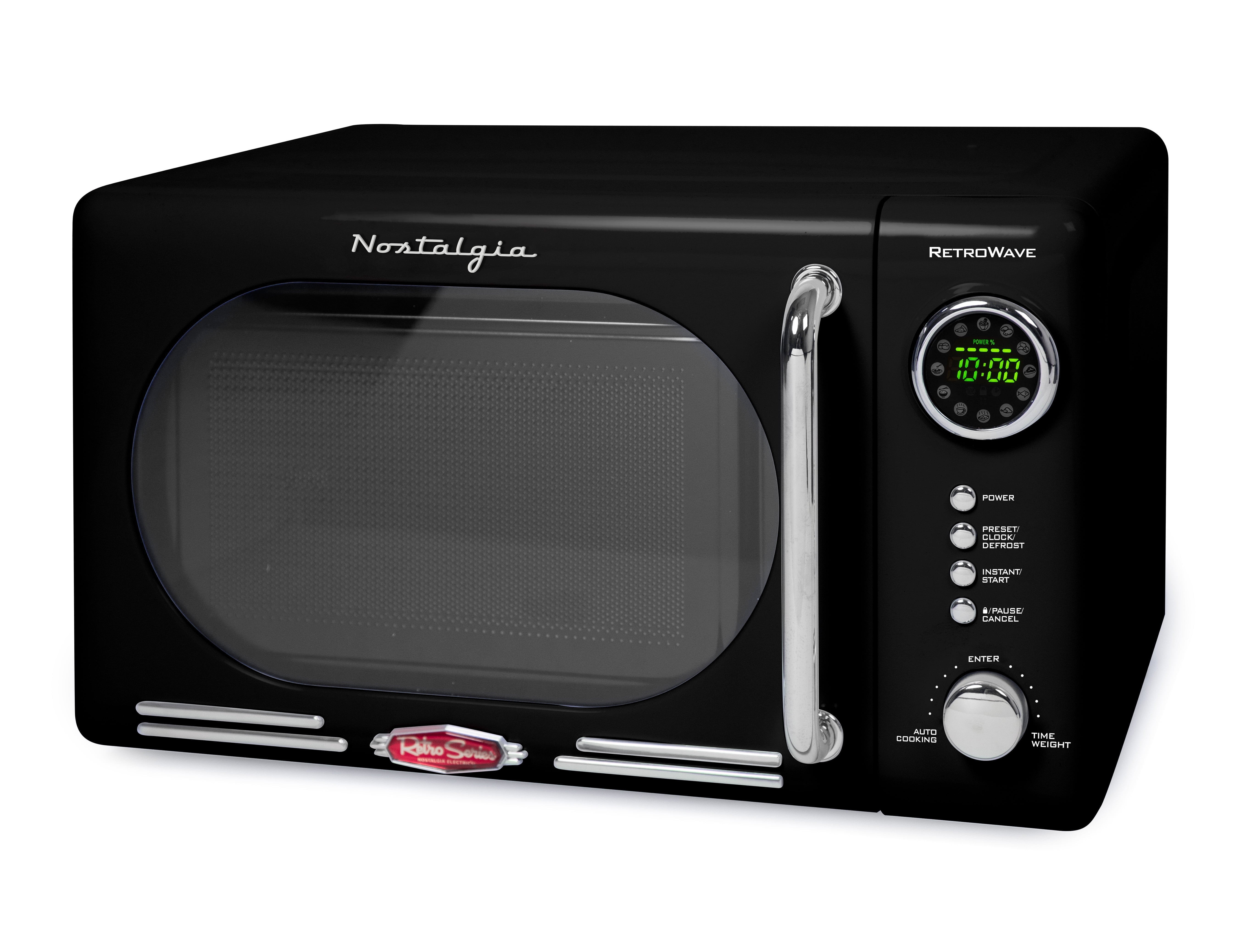 Nostalgia Electric Retro Microwave 電子レンジ Nostalgia Electrics Retro Series 0.9-Cu. Ft. Microwave Oven