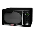 thumbnail image 1 of Nostalgia Retro 0.7 Cu. ft. 700-Watt Countertop Microwave Oven, Black, 1 of 8