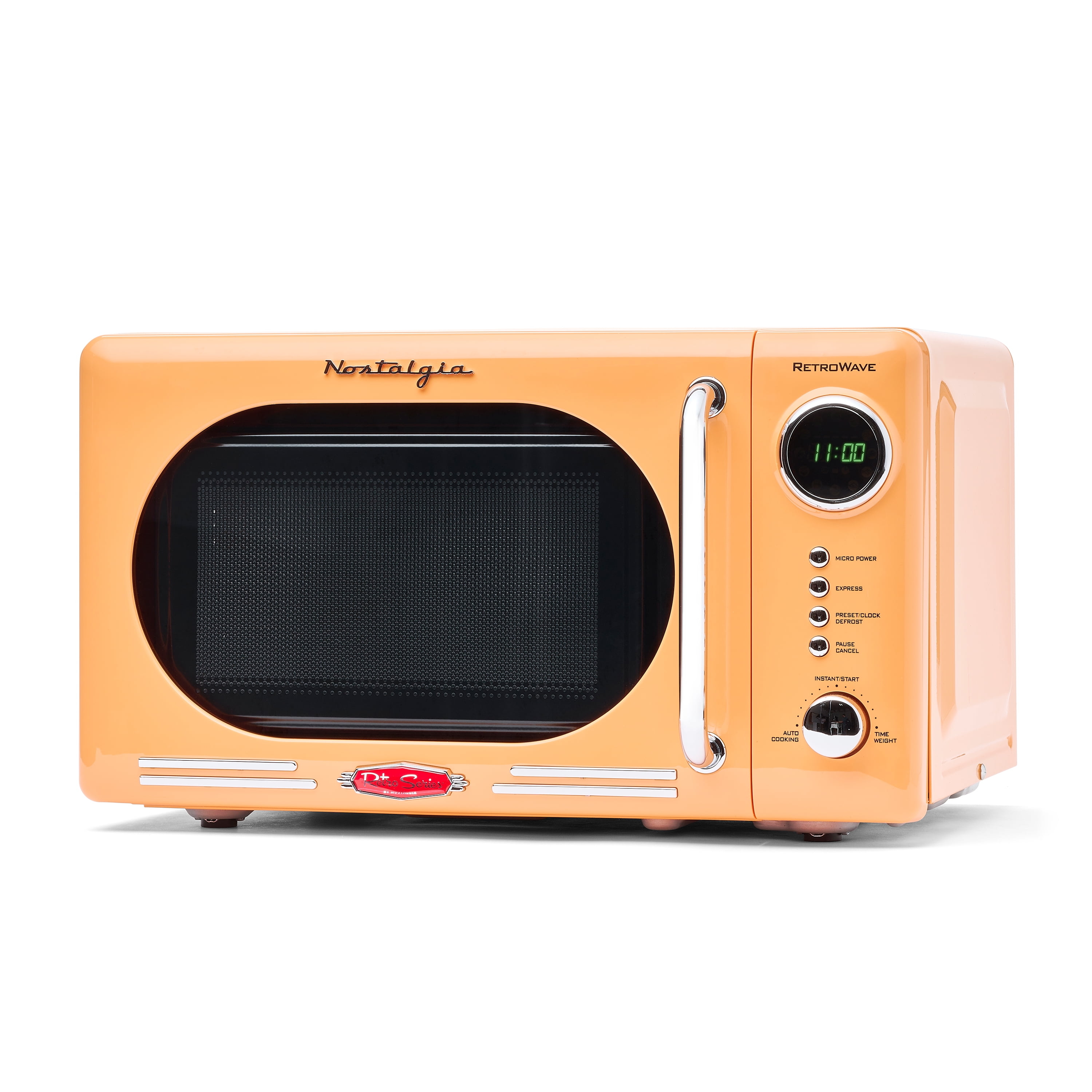 Nostalgia Retro 0.7 Cu. Ft. Compact Countertop Microwave Nostalgia Retro 0.7 Cu. Ft. Compact Countertop Microwave