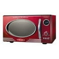 thumbnail image 1 of Nostalgia Retro 0.9 Cu. ft. 800-Watt Countertop Microwave Oven, Red, 1 of 5
