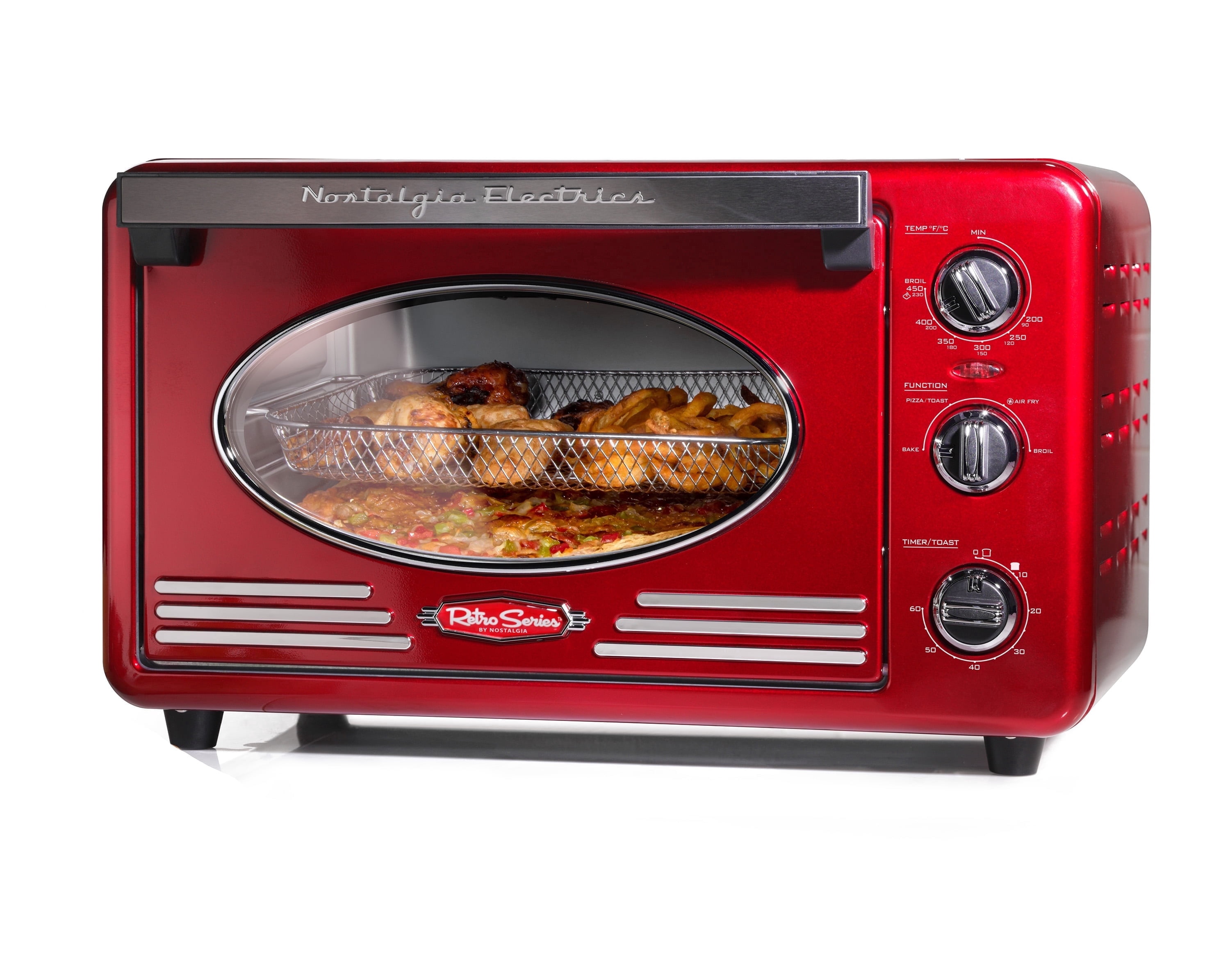 Nostalgia Electrics Retro 12-Slice Convection Toaster Oven, Retro