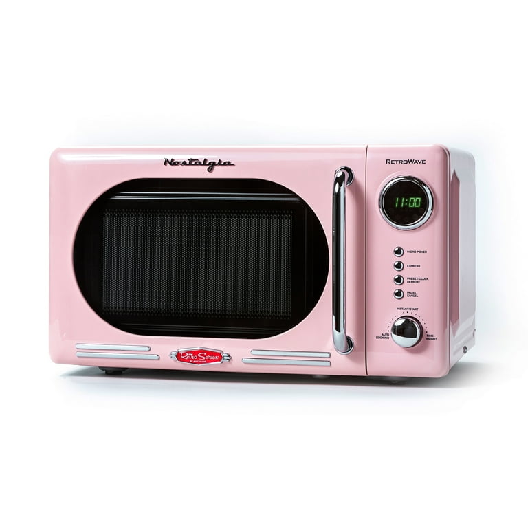 コンテンポラーネア パンデイロ PDMV105C CONTEMPORANEA Nostalgia Retro Compact Countertop Microwave Oven - 0.7 Cu