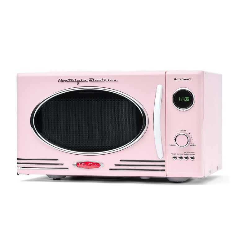 Nostalgia Electric Retro Microwave 電子レンジ Nostalgia Retro Countertop Microwave Oven - Large 1000-Watt