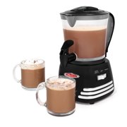 Nostalgia Retro Hot Chocolate Maker, Black