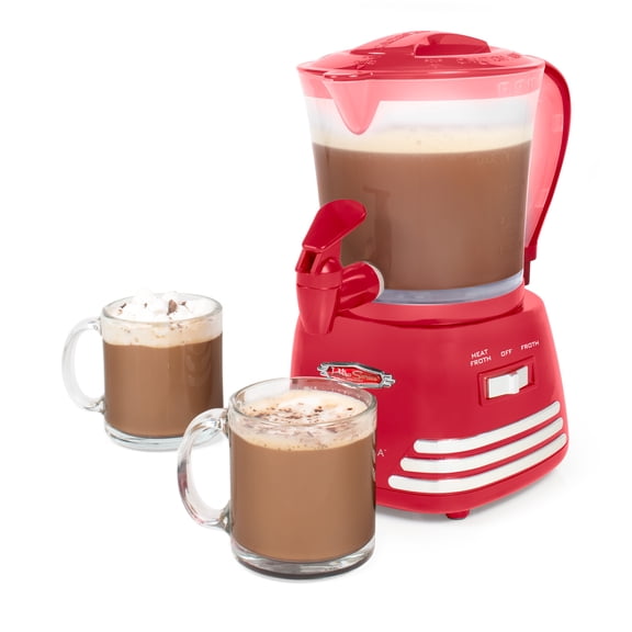Nostalgia Retro Hot Chocolate Maker, Red