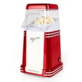 thumbnail image 1 of Nostalgia Hot Air Popcorn Maker, 8-Cup Countertop Popcorn Machine with Measuring Cup, Red, 1 of 6