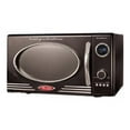 thumbnail image 1 of Nostalgia Electrics RMO400BLK Retro Series 0.9-Cubic Foot Microwave Oven Black, 1 of 2