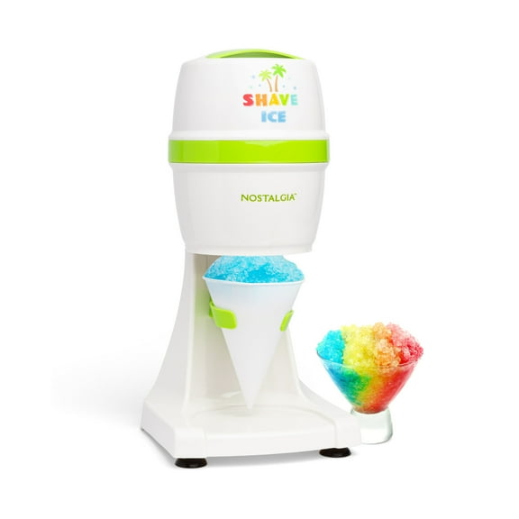 Nostalgia Snow Cone Machine Tabletop Slushie & Shaved Ice Maker Retro Appliances