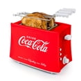 thumbnail image 1 of Nostalgia Coca-Cola Grilled Cheese Sandwich Toaster with Easy-Clean Toaster Baskets, 2 Extra Wide Slots, 1 of 4