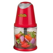Taco Tuesday TTCHP2RD 2-Cup Capacity 2-Speed Chopper with Stainless Steel Blades