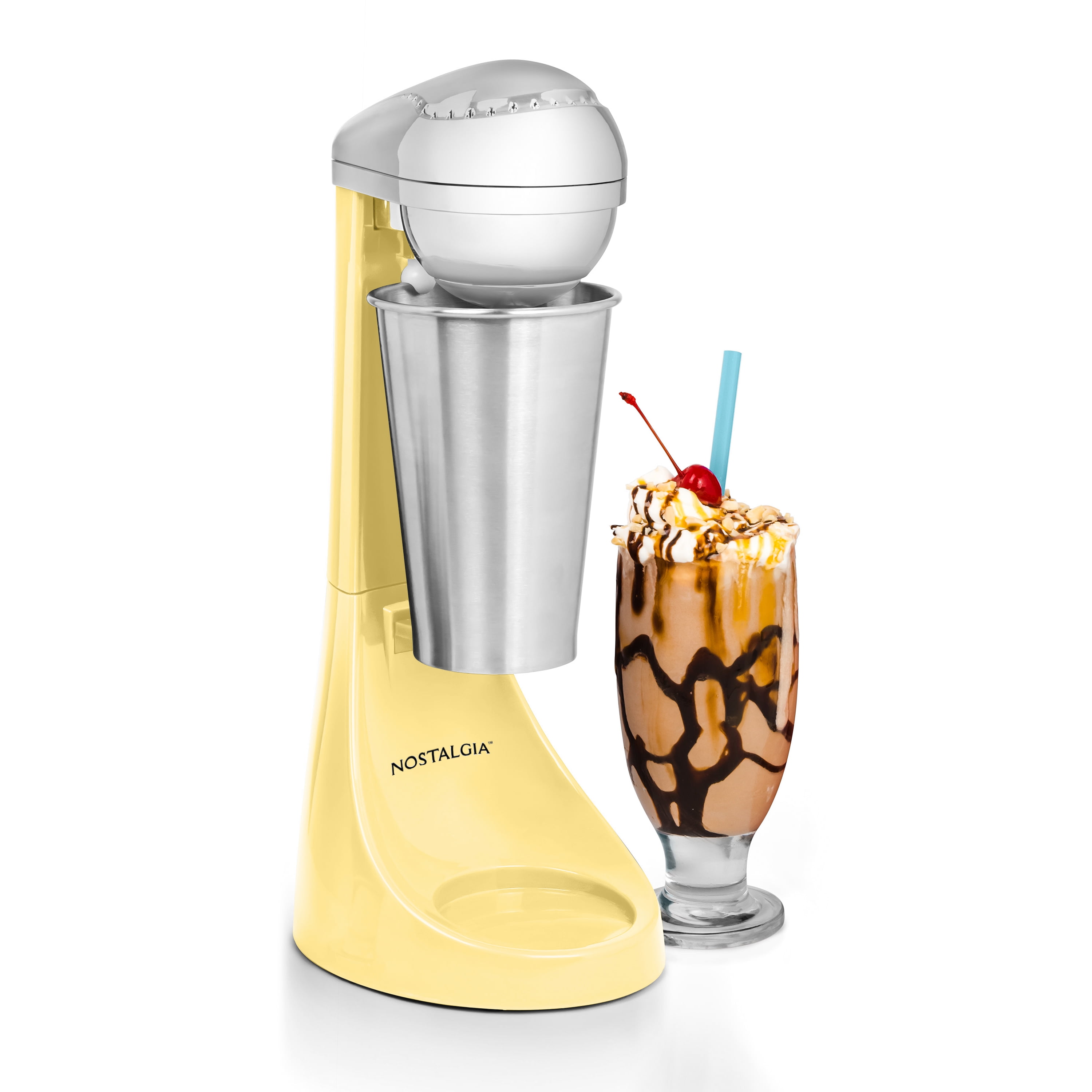 Lumiere ルミエール MILKSHAKE ジャージ X-SMALL Nostalgia 16 Oz 2-Speed Electric Milkshake Machine, Retro