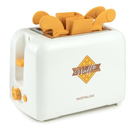 Nostalgia VWT2IVY Vertical Waffle Toaster
