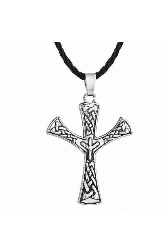 Nostalgia Viking Rune Runic Runes Amulet Pendant Neckless Jewlery Tibetan Silver Plated