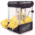 thumbnail image 1 of Nostalgia Vintage Popcorn Popper, Tabletop Popcorn Maker with 2.5 oz Stainless Steel Kettle, Black, 1 of 10