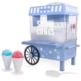 thumbnail image 1 of Nostalgia Tabletop Snow Cone Maker, Shaved Ice Machine and Snow Cone Maker with 2 Ice Molds, Red, 1 of 8