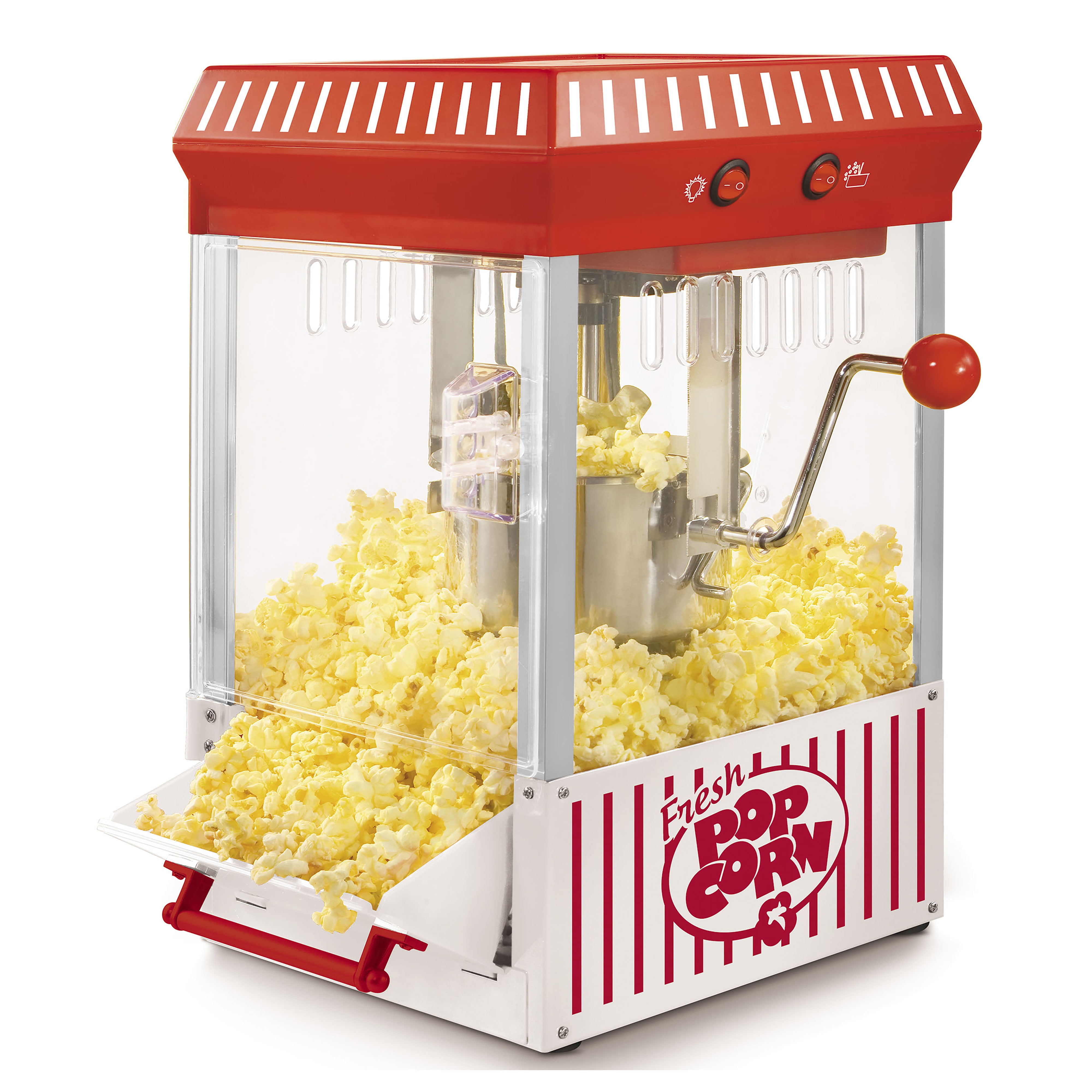 Popcorn Machine R Nostalgia Vintage Hot Popper Popcorn Machine, Table-Top, 2.5-Ounce ...