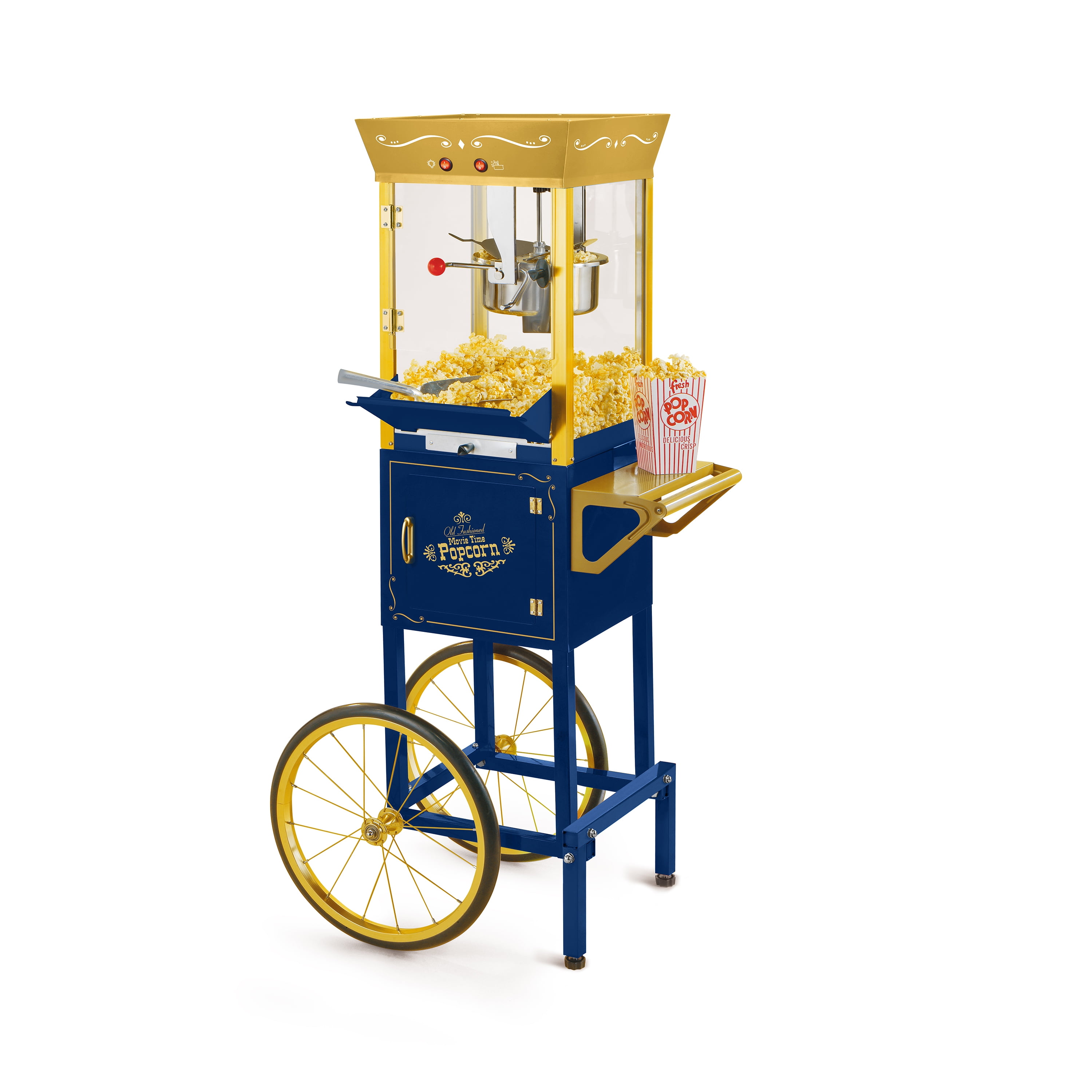 Nostalgia Candy & Snack Dispensing 8 Oz. Popcorn Cart - NKPCRTCD8BG -  20512954