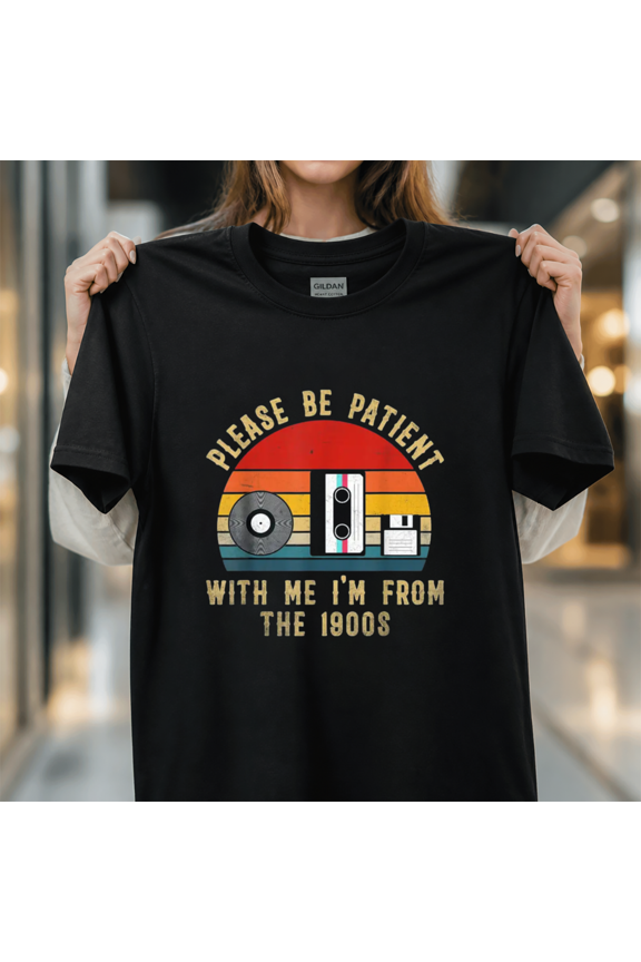 Nostalgic 20th Century Native Sarcastic Tech Transition Joke Unisex T-Shirt, S-5XL
