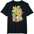 thumbnail image 1 of Nostalgic 90s Throwback Cartoon Mashup Vintage Tee T-Shirt up to size 5XL, 1 of 2