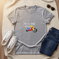 thumbnail image 1 of Nostalgic Big Tricycle Wheel This is How I Rolled Retro Toys T-Shirt N938,S- 5XL, 1 of 2