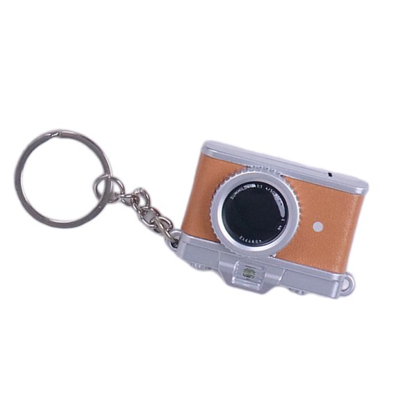 Nostalgic Camera Keyring with Glowing Buttons & Playful Sounds, Compact Vintage Design for Bag Charms or Everyday Carry Accessories