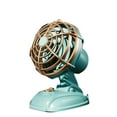 thumbnail image 1 of Nostalgic Desktop Mini USB Fan – Compact, Adjustable Angle, Silent Technology, Portable Personal Cooling Device with 400mAh Battery and Dual-Speed Control, 1 of 5