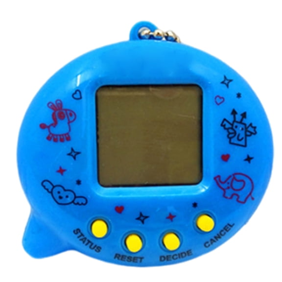 Nostalgic Game Console Early Education Electronic Digital Pets 168 Pets Game Machine Pocket Electronic Toy
