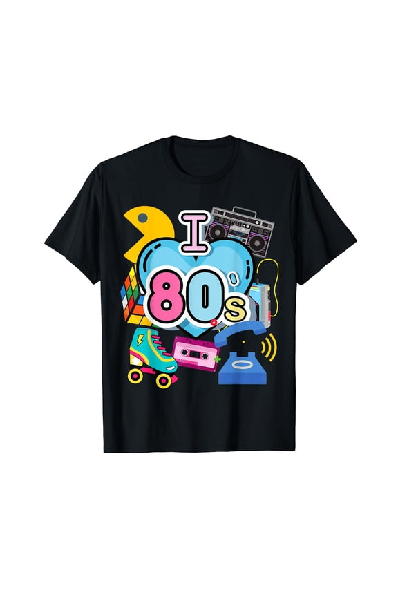 Nostalgic I Love the 80's Trip Down Memory Lane 80's Style T-Shirt