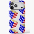 Nostalgic Puzzle Cube Classic Colors Pattern Phone Case 11 through 17 ...