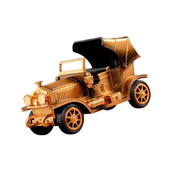 Nostalgic Railway Train And Antique Car Model Hand Wind Up Music Box Ornament For Home Desk Shelf Decor
