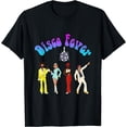 thumbnail image 1 of Nostalgic Retro Disco Fever 70's Era T-Shirt Black Medium, 1 of 3