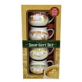 thumbnail image 1 of Nostalgic Soup Bowls Box Gift Set with Chicken Noodle Soup Mix by Caraway Naturals, 5oz, 1ct, 1 of 13